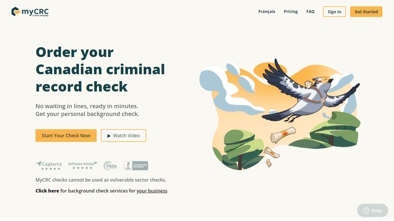 Canada's #1 Criminal Record Checks | Get Your Report in Minutes - MyCRC